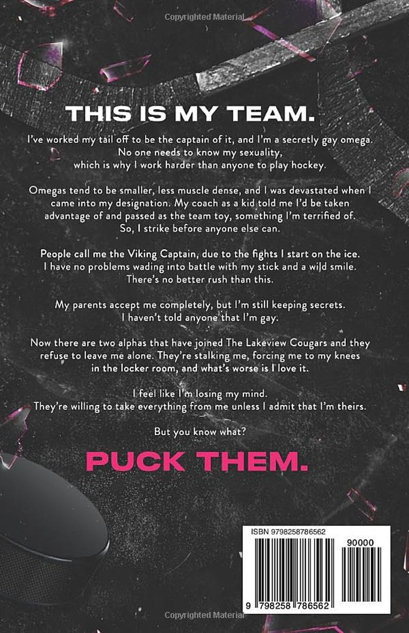 Puck them: A Dark MMM Hockey Omegaverse (Lakeview Cougars Hockey)