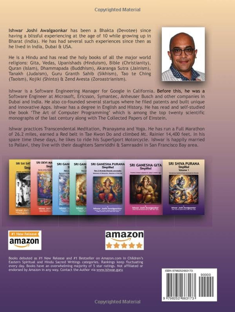 Sri Shiva Purana - Simplified: Vol. 1: Vishveshwara Samhita & Rudra Samhita (Srishti Khanda). Foundations & The Great Origin. (Hindu Dharma Simplified)