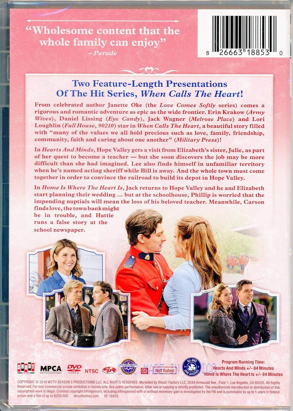 When Calls the Heart Double Feature: Hearts and Minds & Home Is Where the Heart Is [DVD]