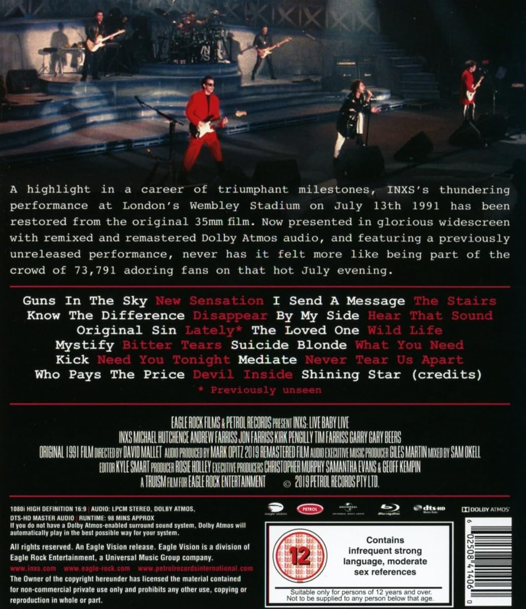 Live Baby Live - Live At Wembley Stadium[Blu-ray]