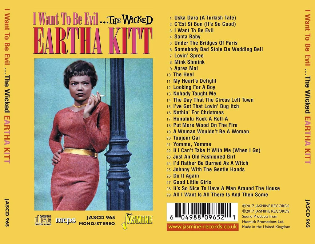 I Want To Be Evil - The Wicked Eartha Kitt ORIGINAL RECORDINGS REMASTERED