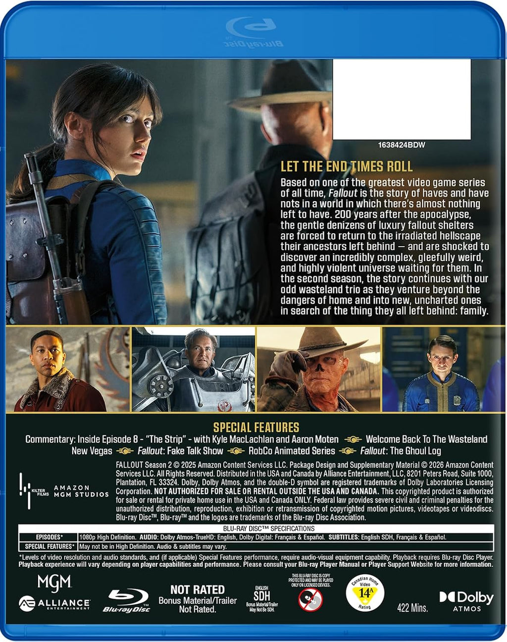 Fallout: Complete Second Season (Blu-ray)