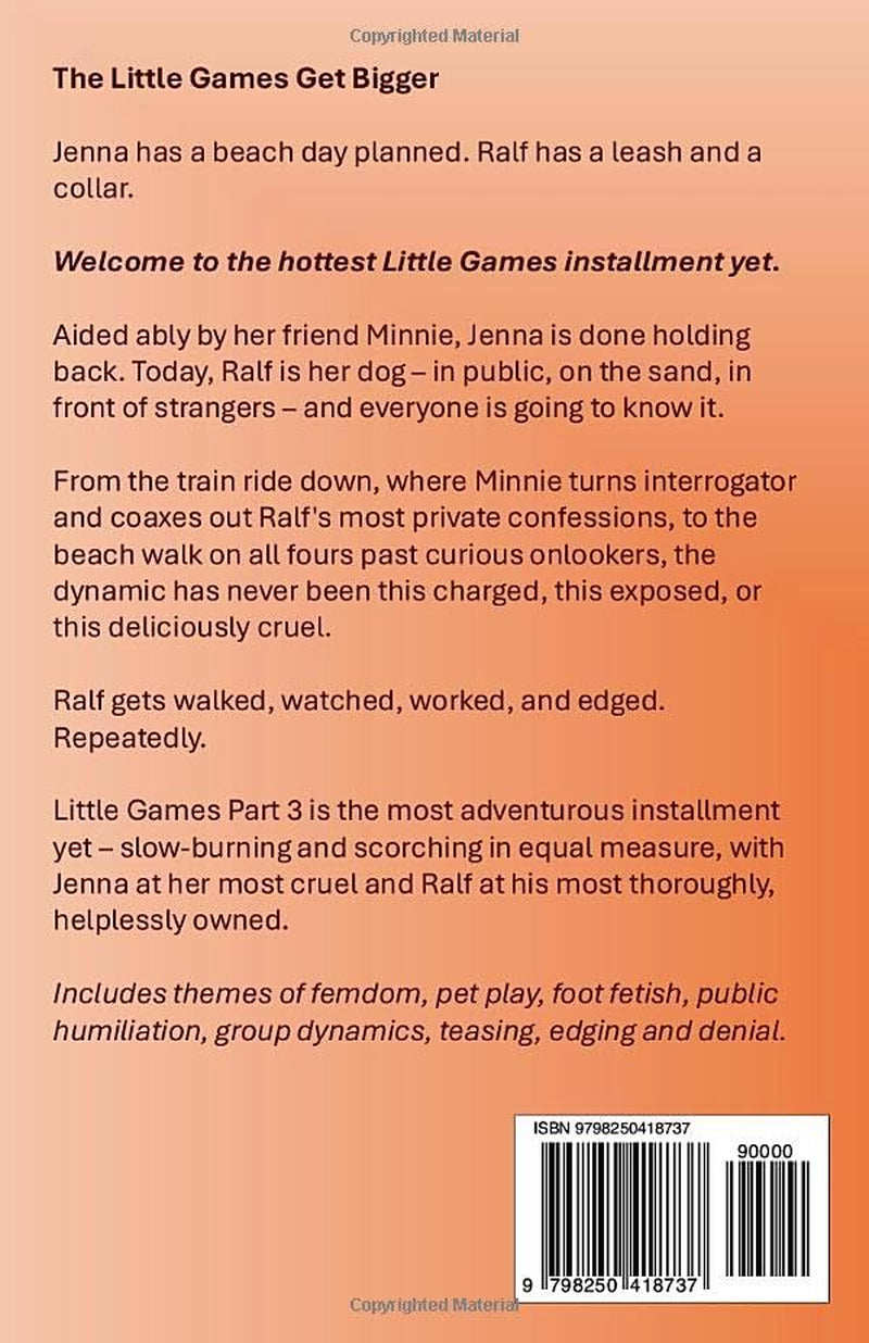 Little Games - Part 3: A Gentle Femdom Tale Continued. The Hottest Installment Yet