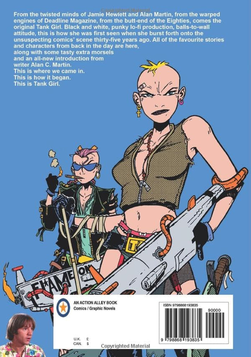 Tank Girl Book One: Anniversary Edition: Hewlett & Martin's seminal comic in glorious black and white