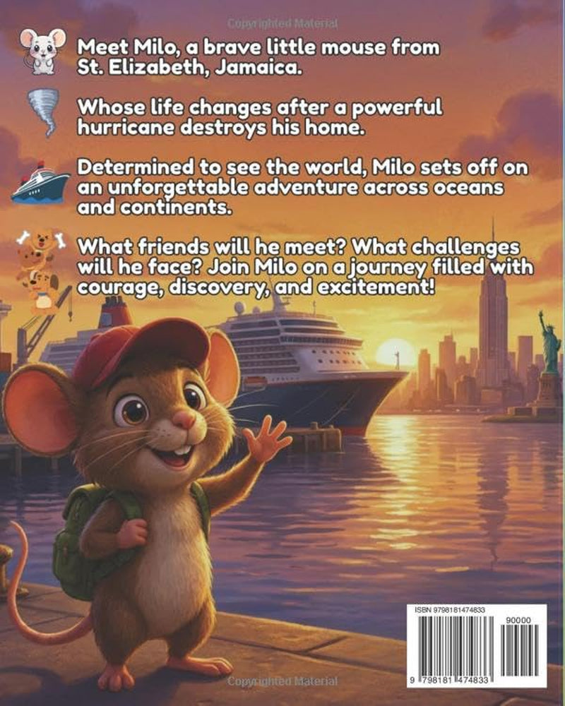 The Adventures of a Jamaican Mouse: Milo Visits New York: A Fun Children's Travel Adventure with Fun Facts, Word Searches, Mazes & Activities for Ages 5–10