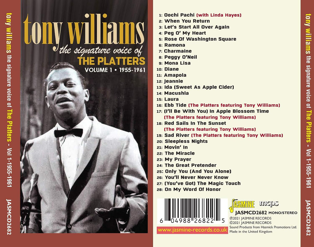 The Signature Voice Of The Platters - Volume 1 1955-1961 ORIGINAL RECORDINGS REMASTERED