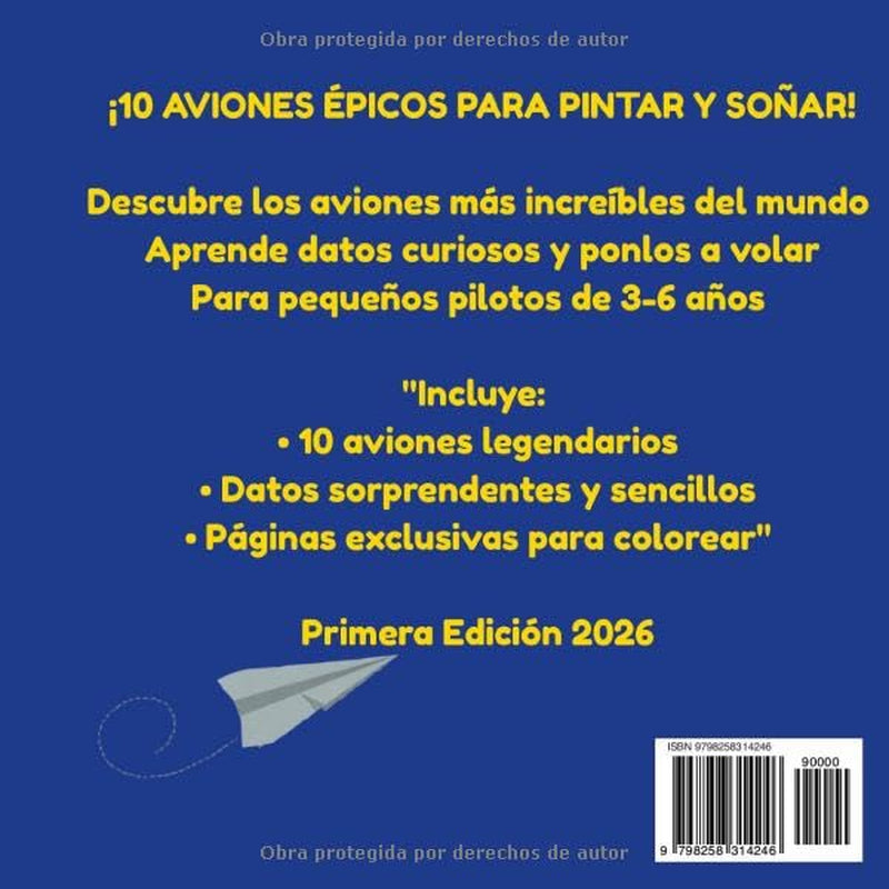Titanes del cielo: Descubre 10 aviones increíbles (Spanish Edition)