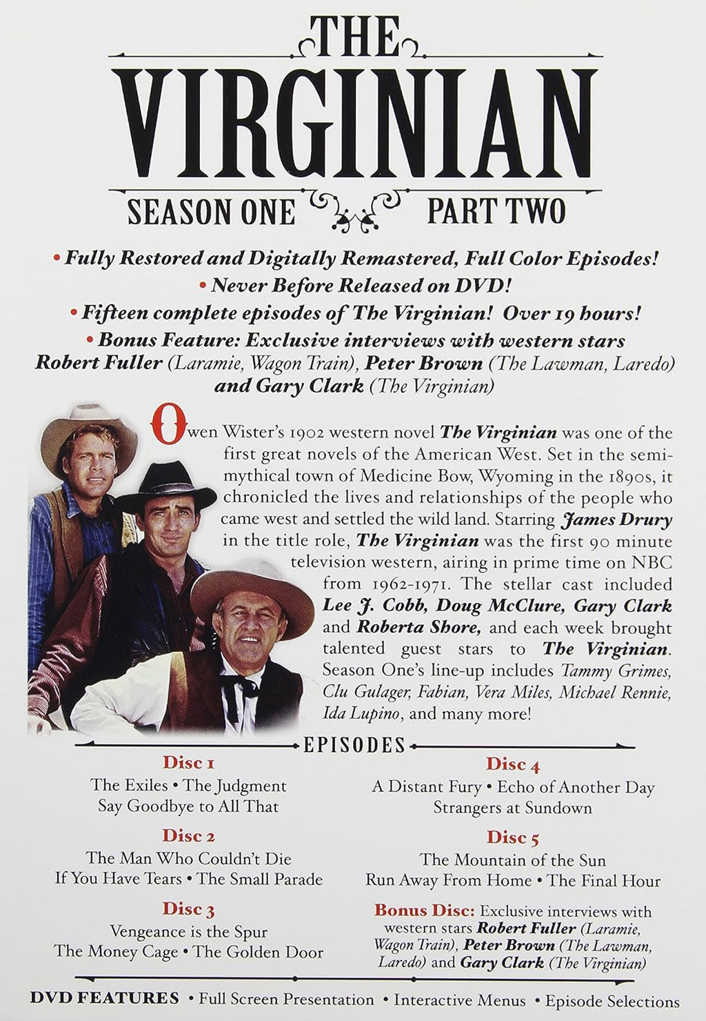The Virginian: Season One Part Two