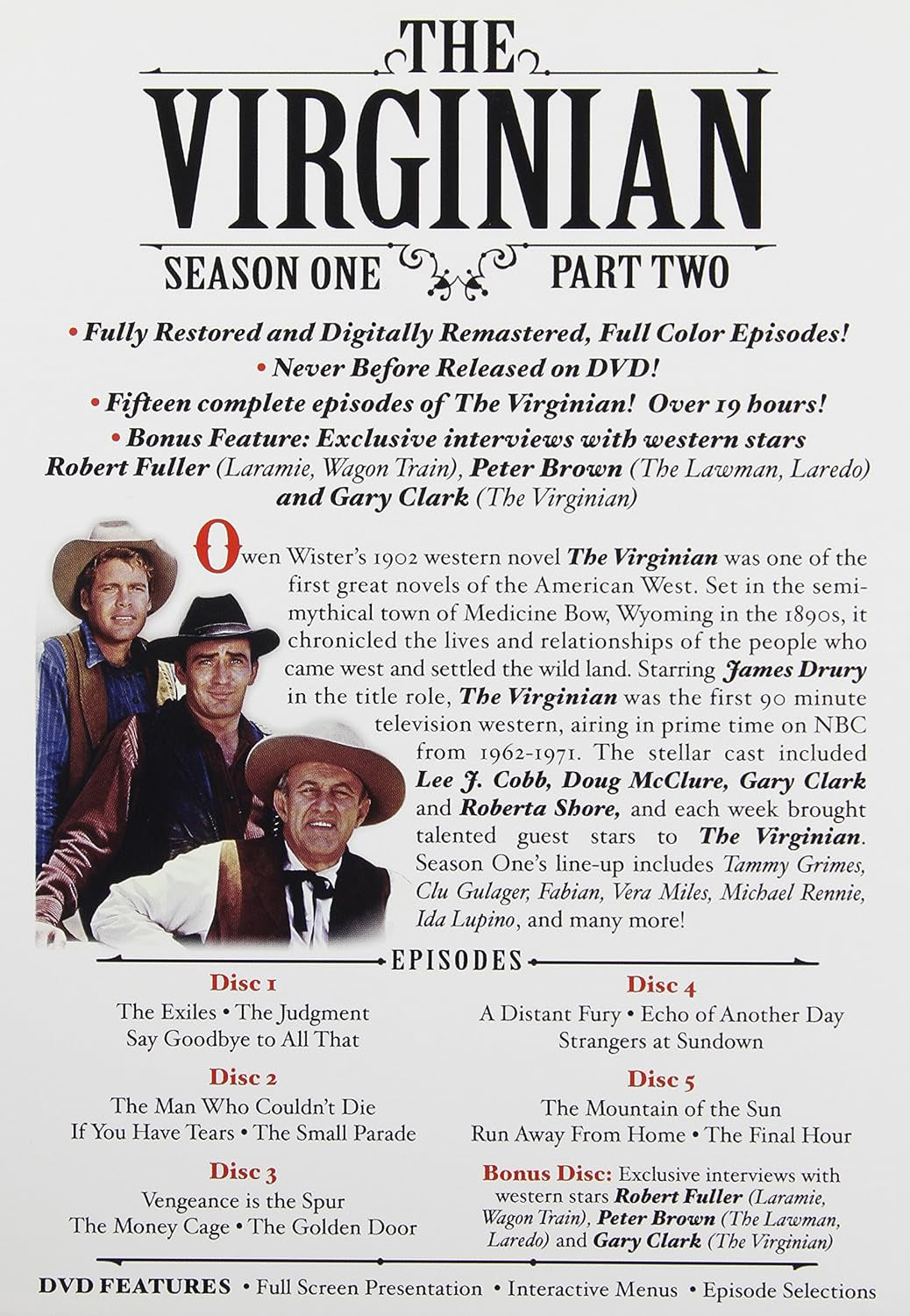 The Virginian: Season One Part Two