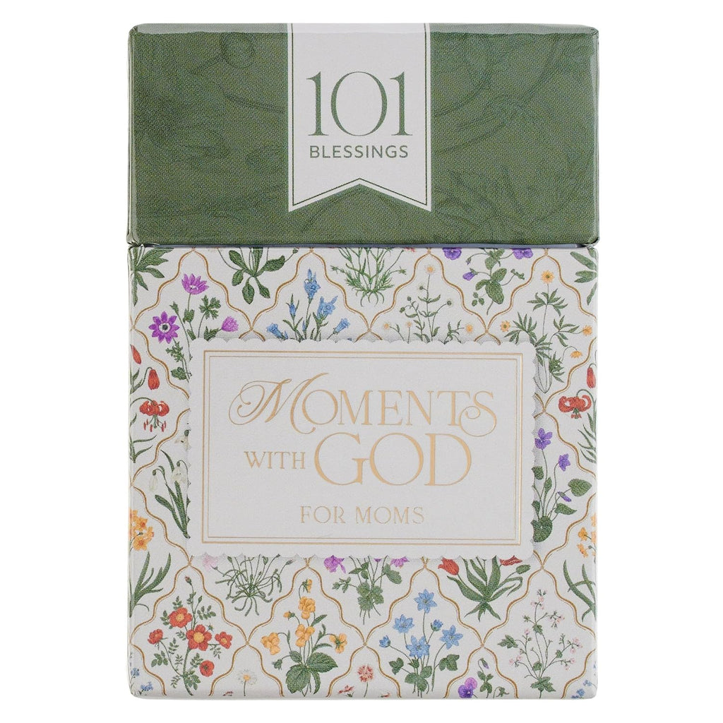 Moments with God for Moms - 101 Blessings, Inspirational Scripture Cards to Keep or Share