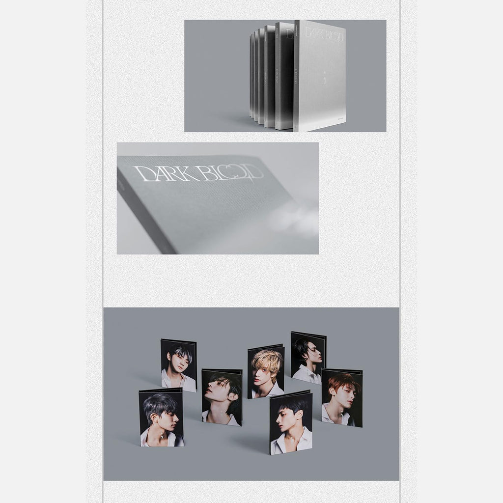 ENHYPEN DARK BLOOD ENGENE / Random Ver. Photobook R + Photocard + Sticker + Postcard + Gift