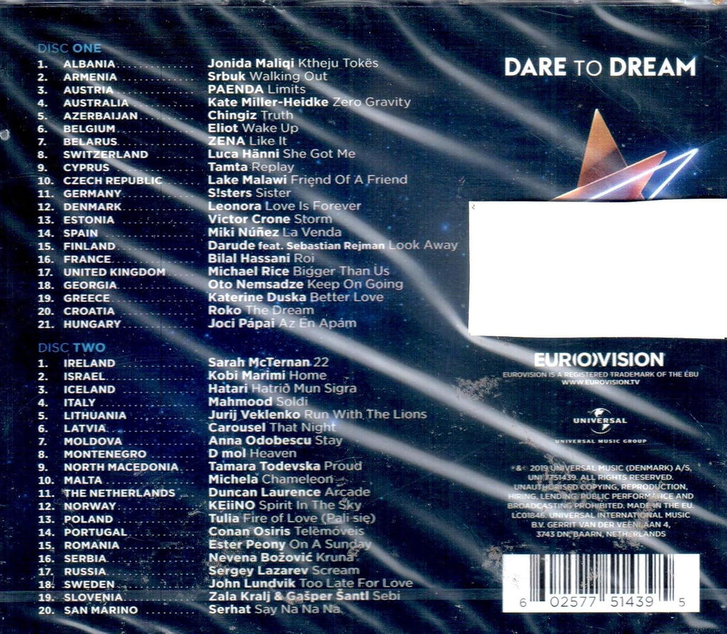 Dare To Dream: Euro Vision Song Contest Tel Aviv 2019