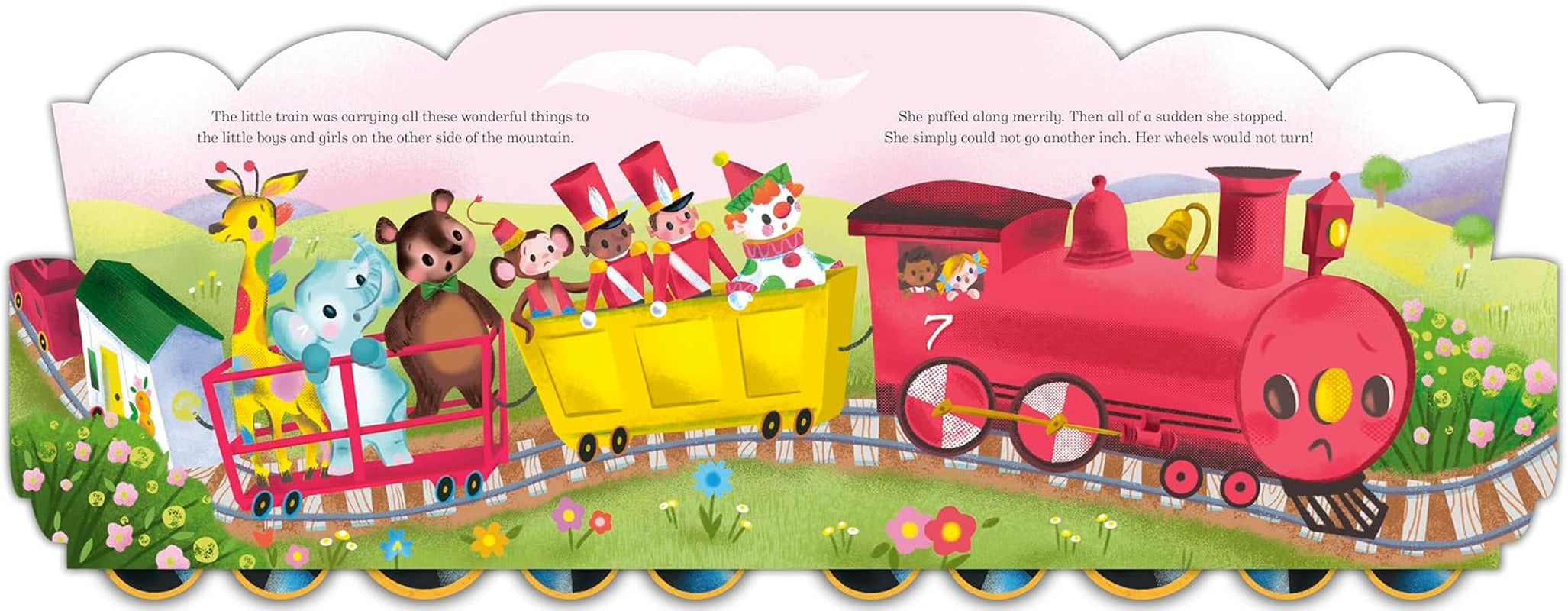 The Little Engine That Could: A Book with Wheels