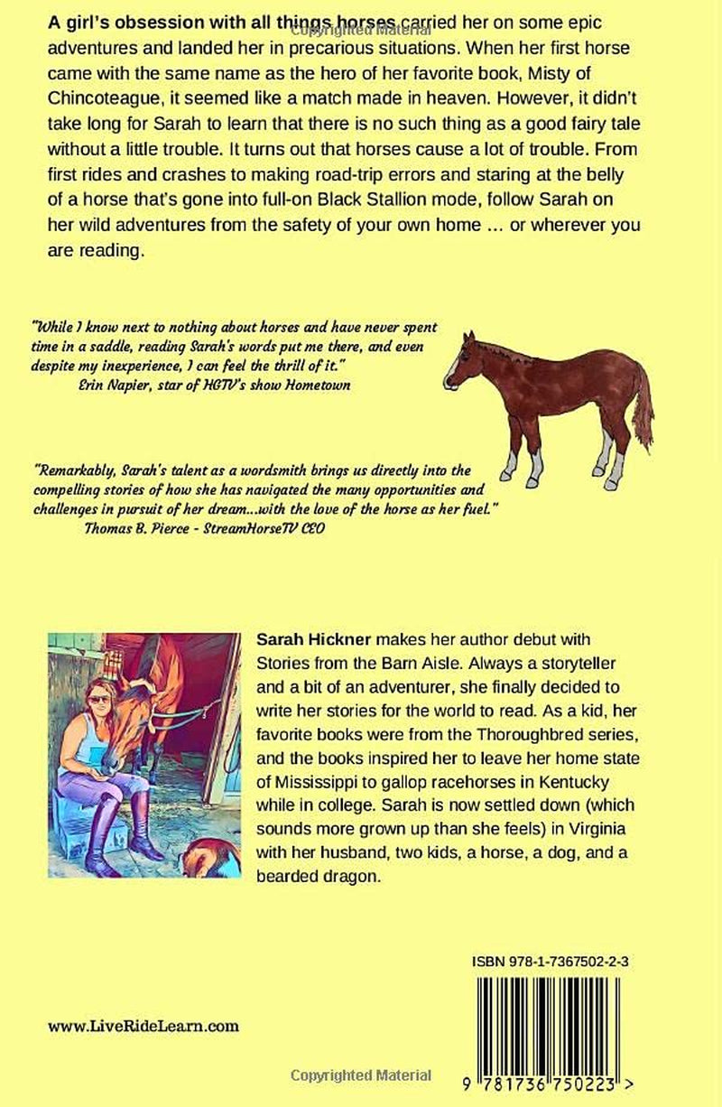 Stories from the Barn Aisle: Real Life Tales of Humor and Grace from a Horse Obsessed Girl