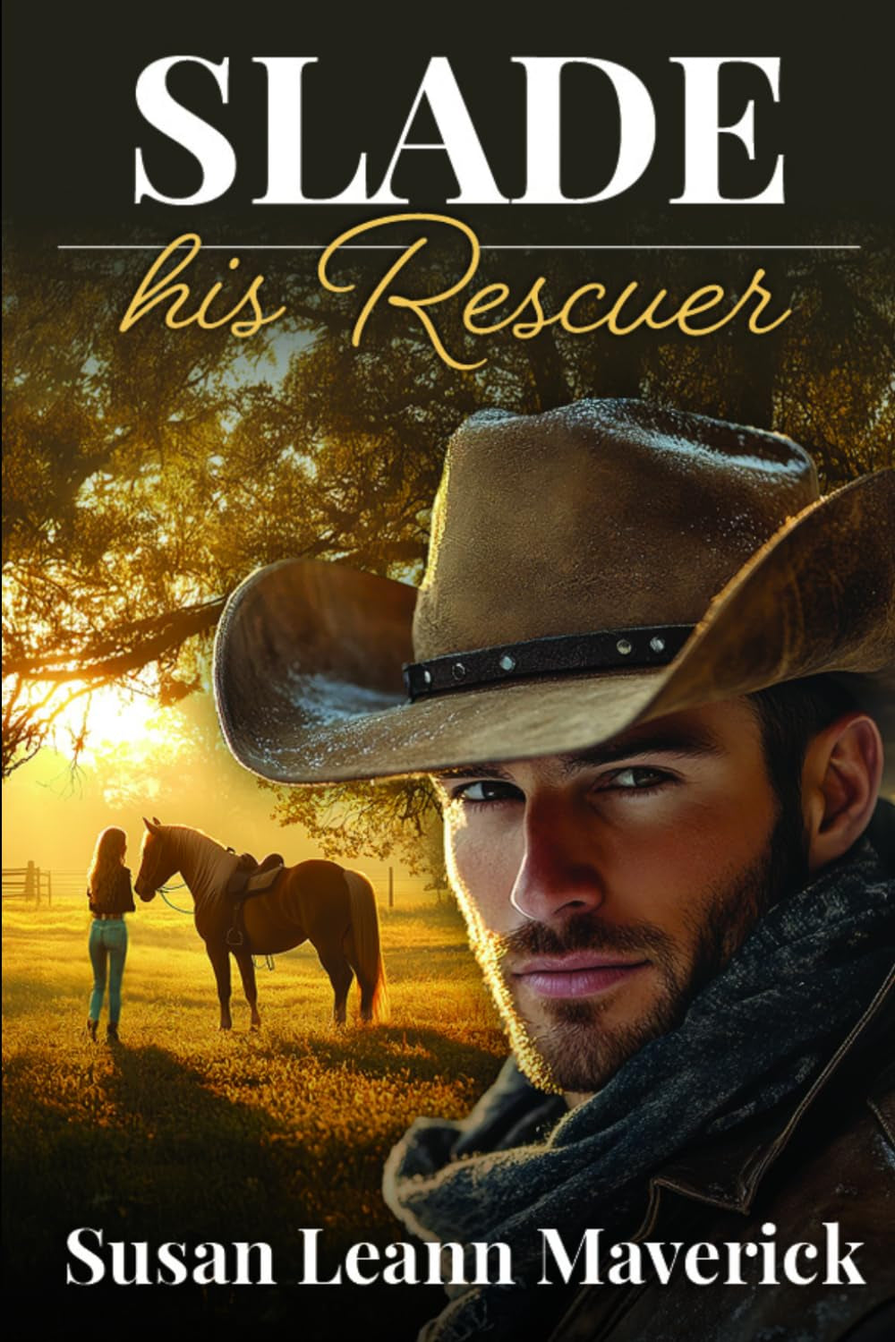 Slade: His Rescuer (The Lazy B Ranch)