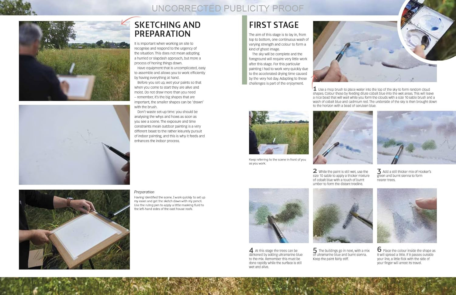Pure Watercolour Painting: Classic Techniques for Creating Radiant Landscapes
