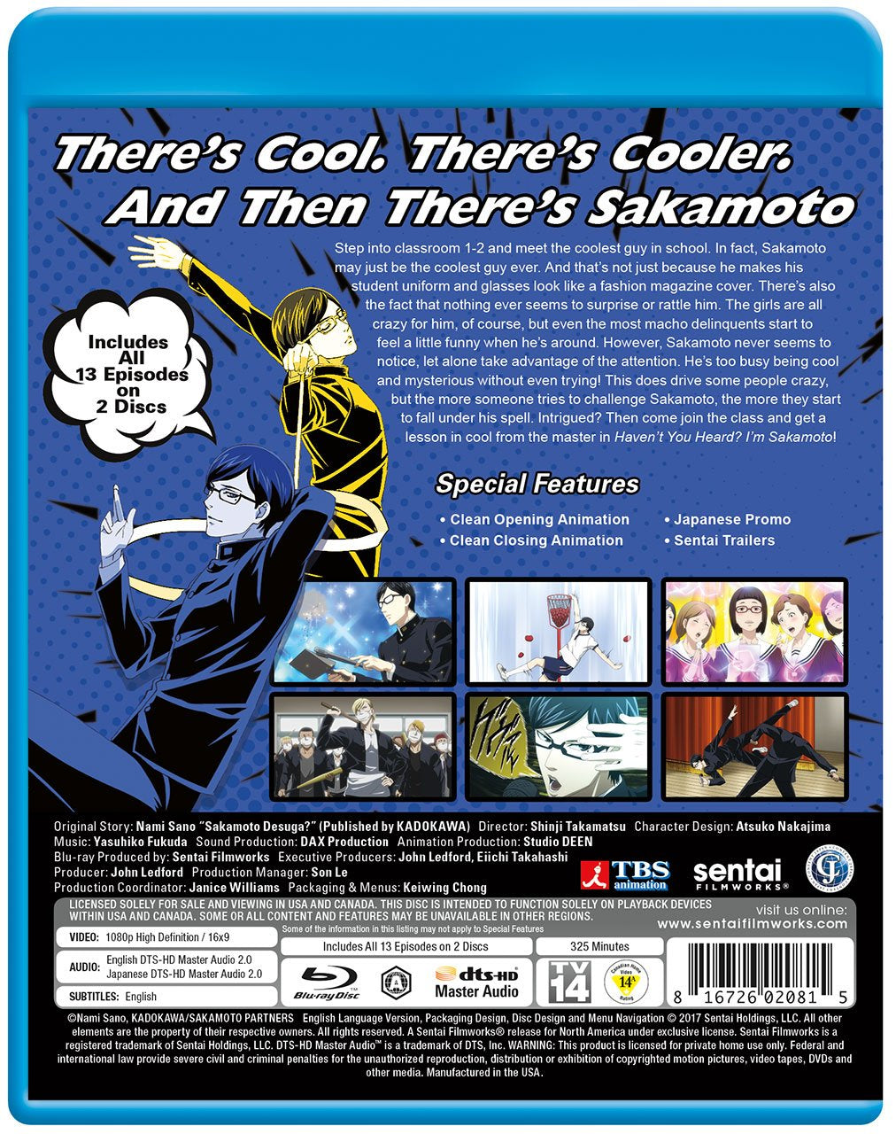 HAVEN'T YOU HEARD: I'M SAKAMOTO BD