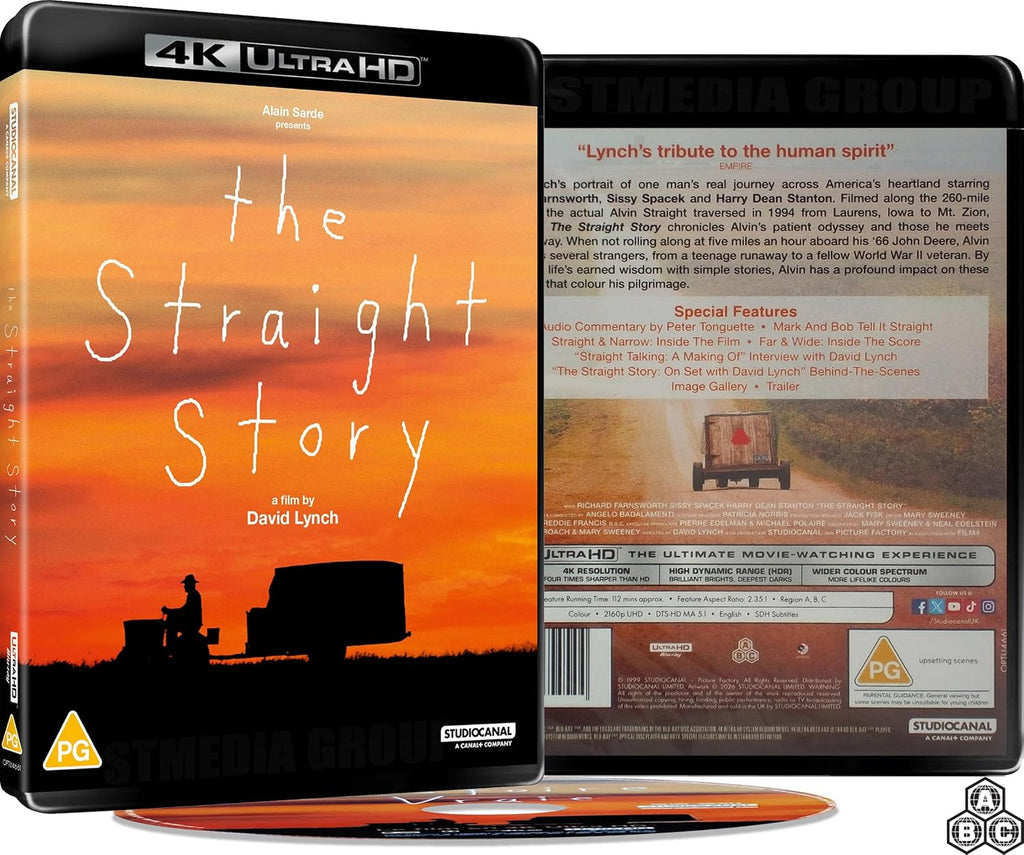 The Straight Story (Special Bonus Features / 1999) [4K Ultra HD] [Region Free]