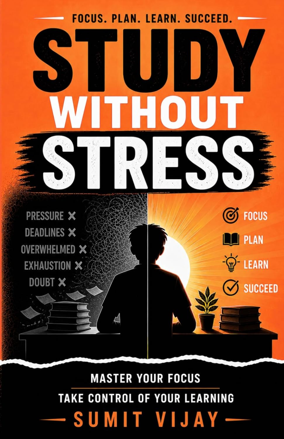 STUDY WITHOUT STRESS: MASTER YOUR FOCUS - TAKE CONTROL OF YOUR LEARNING