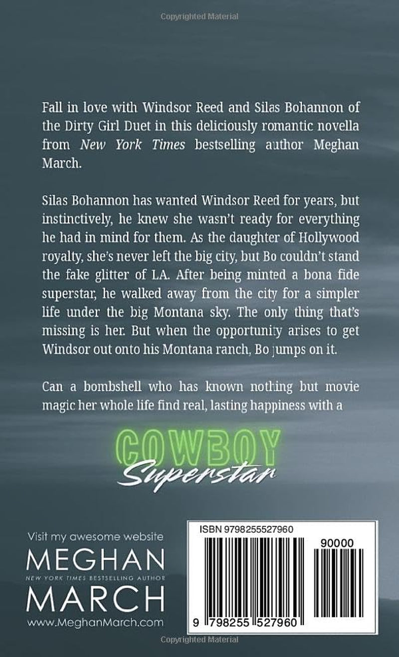 Cowboy Superstar: A Dirty Series Novella (Dirty Girl Duet)