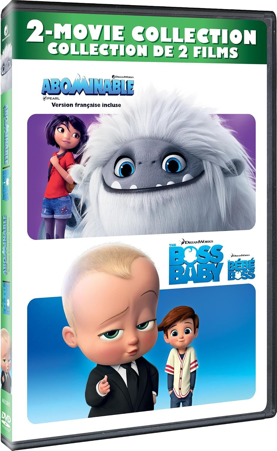 Abominable / The Boss Baby / Le Bebe Boss: 2 Movie Collection