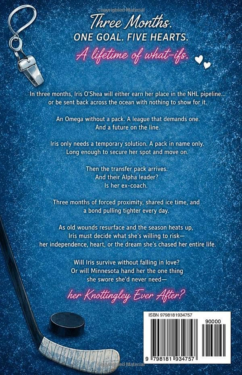 Knottingley Ever After: A Cozy Hockey Omegaverse Romance (Pucking Knot League)