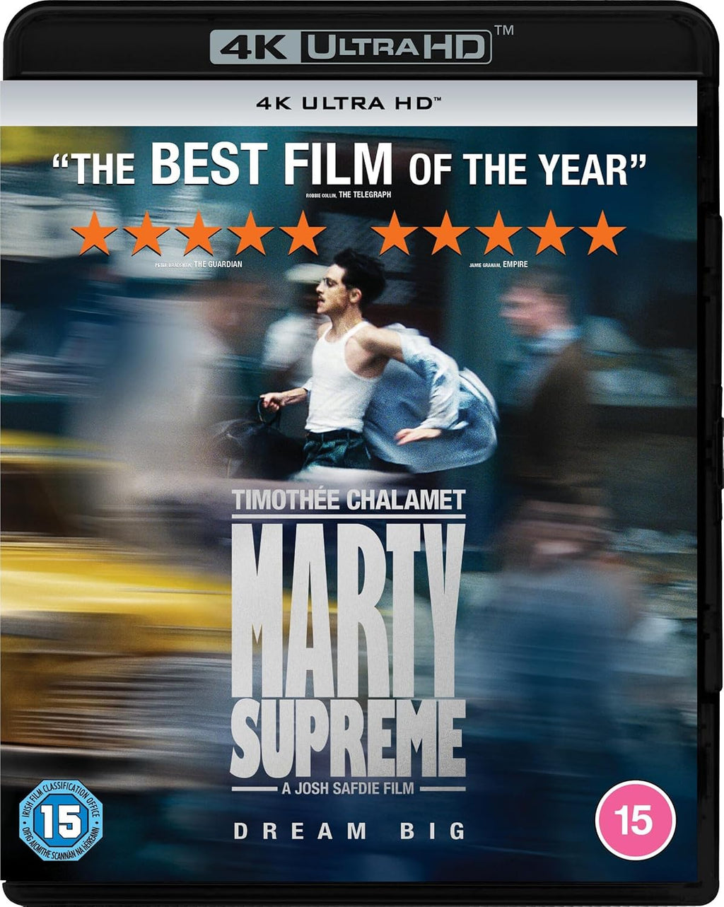 Marty Supreme (Bonus Features) [With - Timothee Chalamet] [4K Ultra HD] [Region Free]