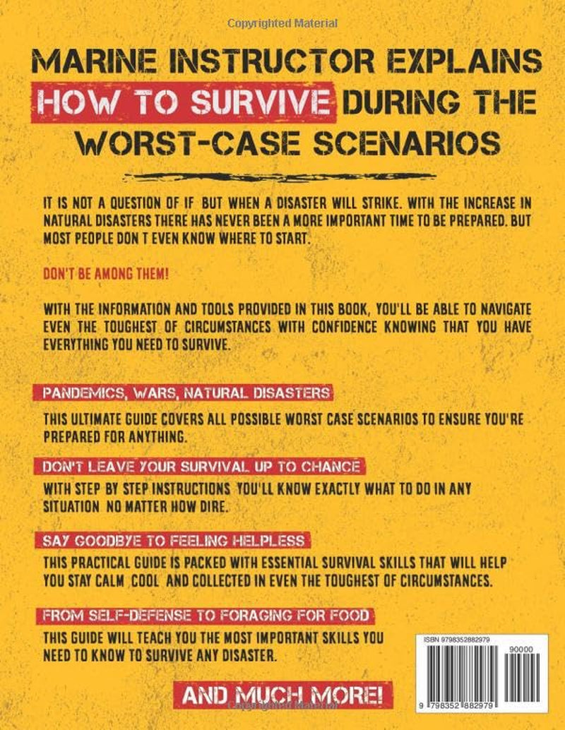 The Prepper’s Survival Bible: The Ultimate Worst-Case Scenario Survival Guide | Food & Water Preparedness, Stockpiling, Disaster Management, First Aid, Bushcraft & Off-Grid Living