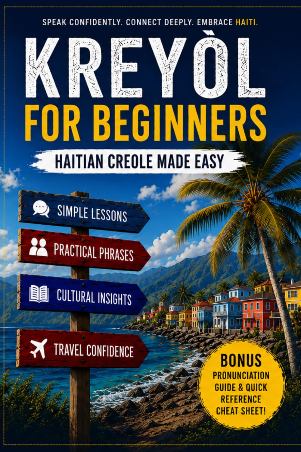 Haitian Creole for Beginners: Learn Haitian Kreyòl Through Everyday Words, Phrases, and Conversations