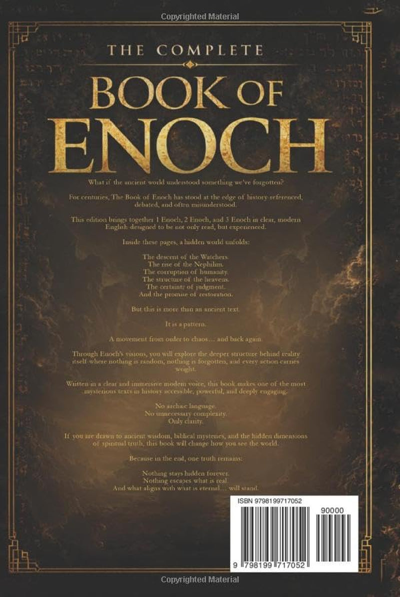 The Complete Book of Enoch: 1, 2 & 3 Enoch in Clear Modern English (Ancient Secrets Series)