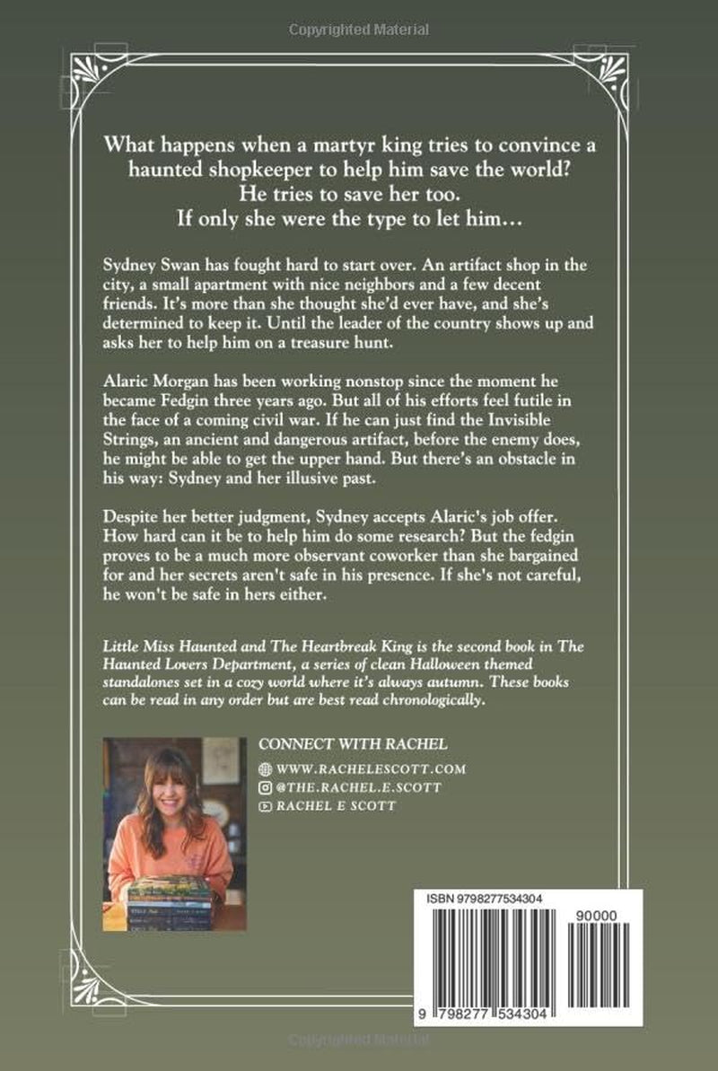 Little Miss Haunted and The Heartbreak King: The Haunted Lovers Department - A Cozy, Autumn Themed Fantasy Series
