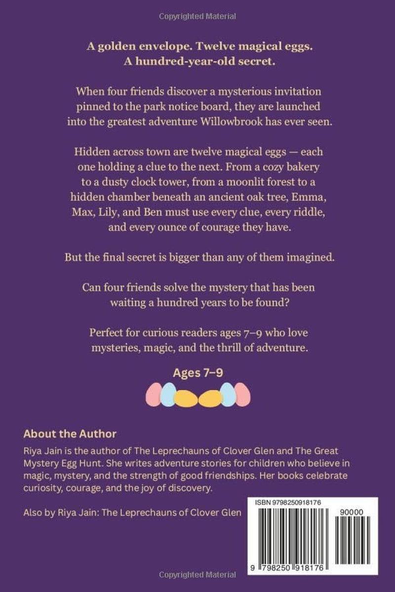 The Great Mystery Egg Hunt: A Illustrated Easter Adventure Chapter Book for Kids Ages 7-9
