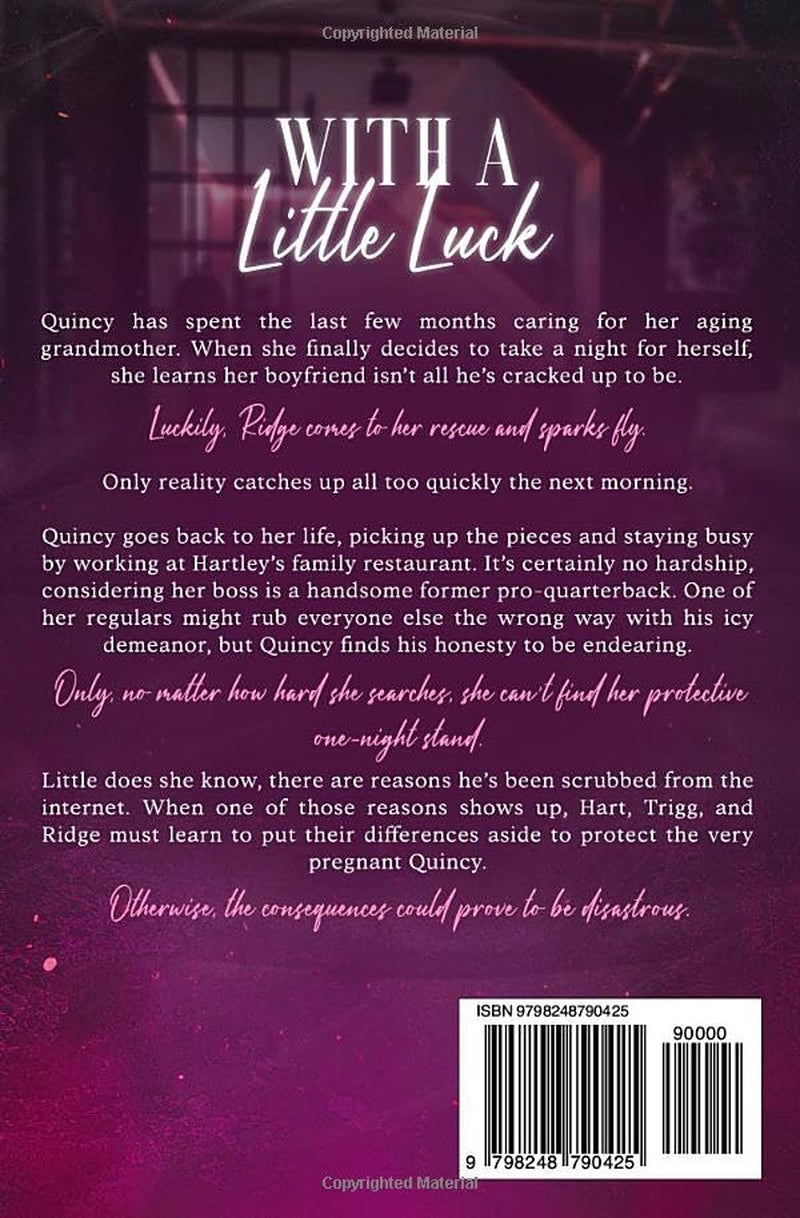 With A Little Luck (A Pregnant Omega Finds Her Pack)