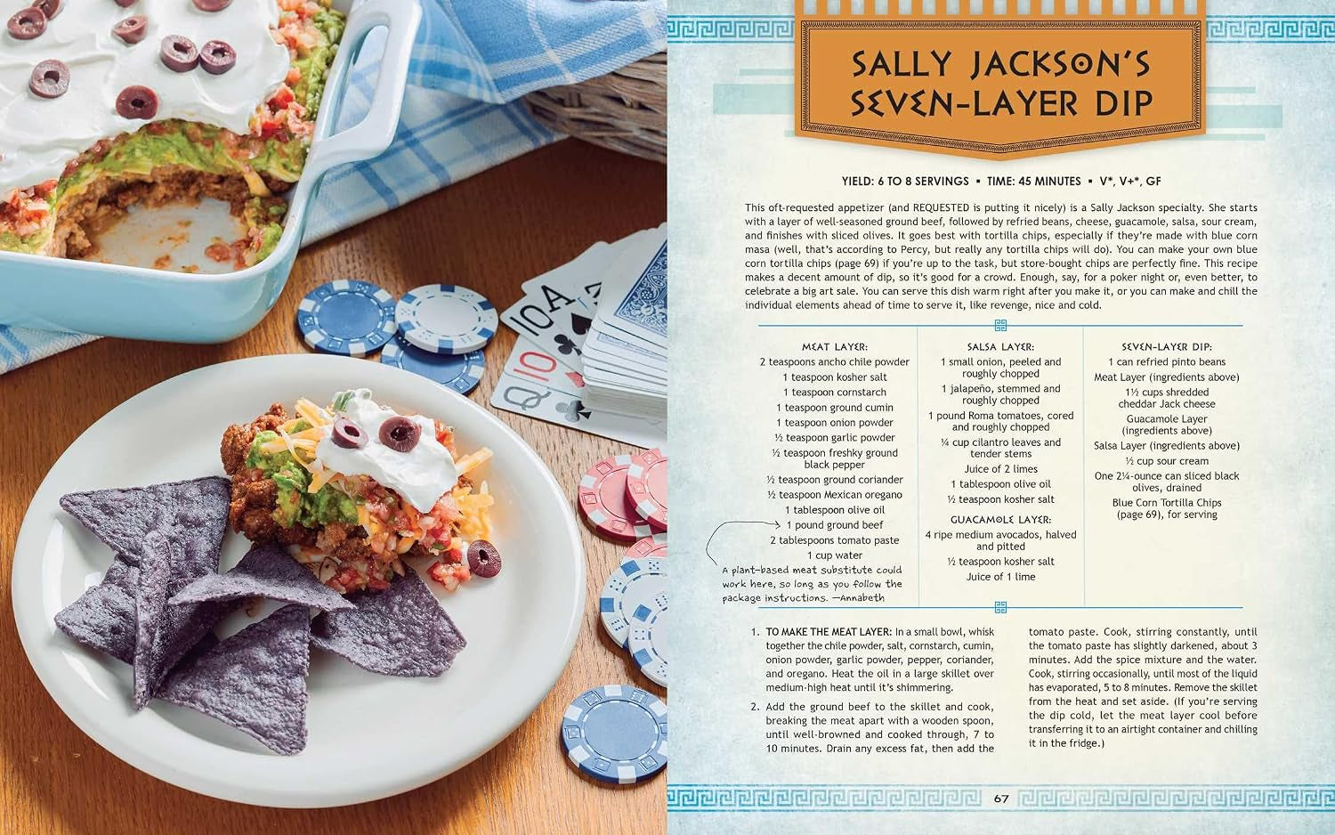 Percy Jackson and the Olympians: The Official Cookbook