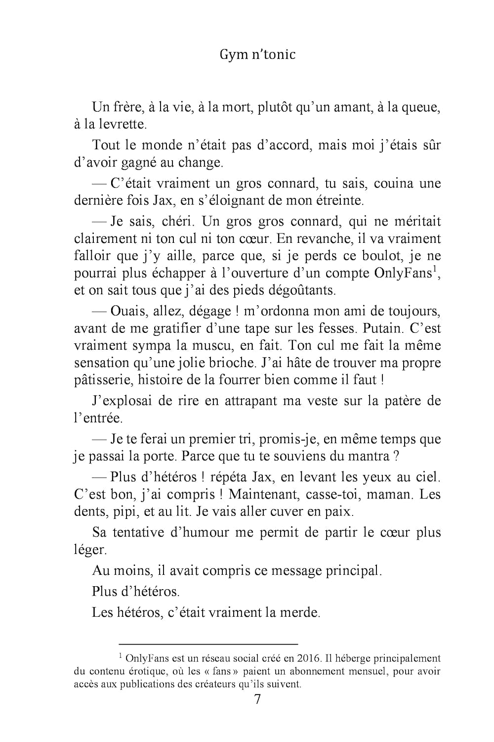 Gym n'tonic (French Edition)