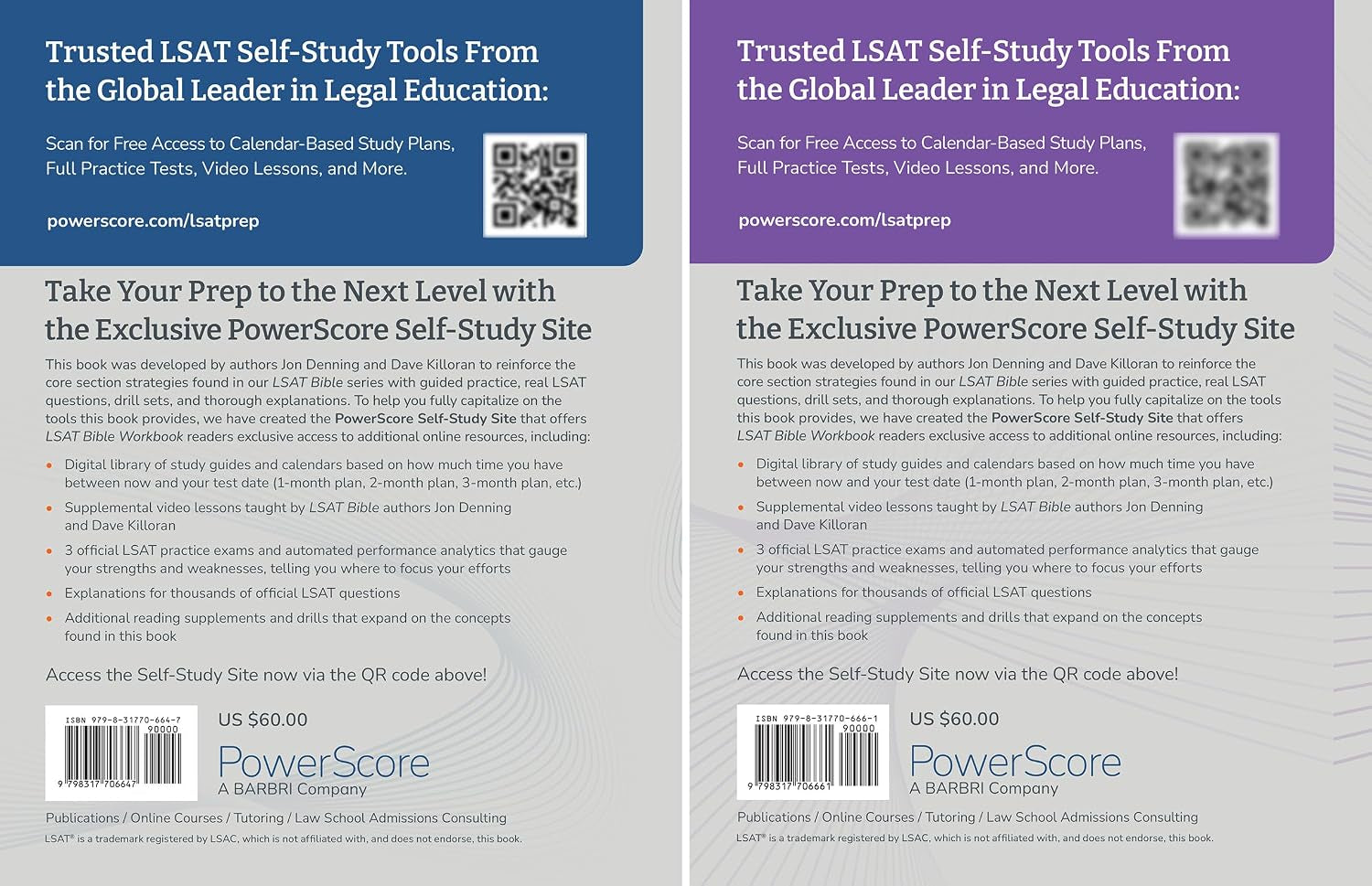 The PowerScore LSAT Workbook Pack 2026-2027: LSAT Prep Practice Companion to the LSAT Bibles. Includes Prep for Reading Comprehension and Logical Reasoning