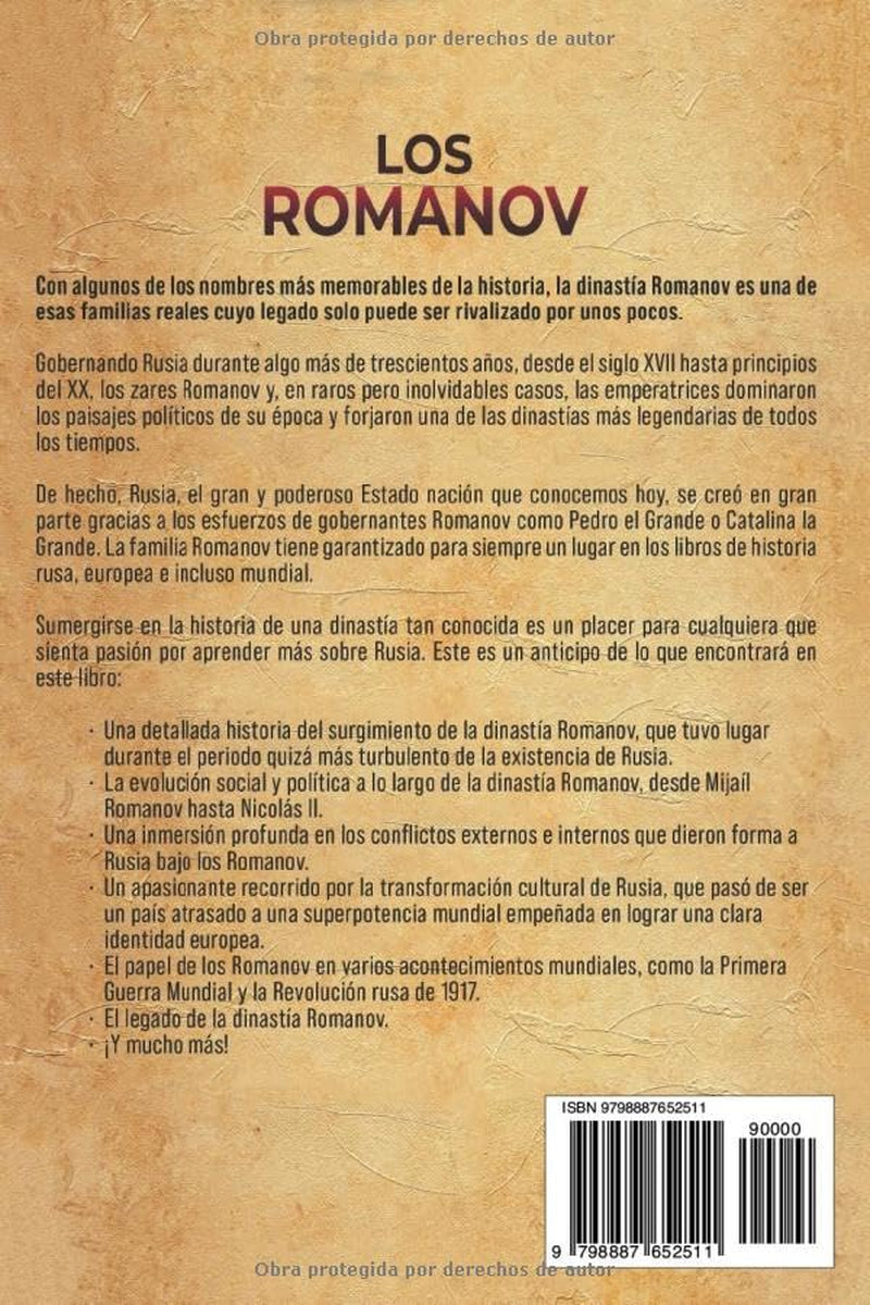 Los Romanov: Un apasionante repaso a la Casa Romanov (Europa Oriental) (Spanish Edition)