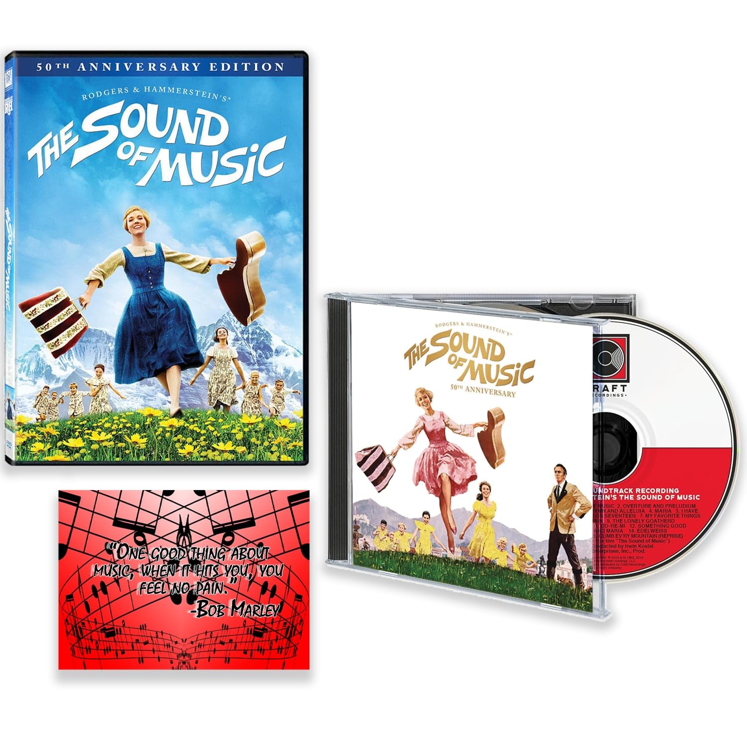 The Sound Of Music 50th Anniversary Collection Soundtrack / + Including Bonus Art Card