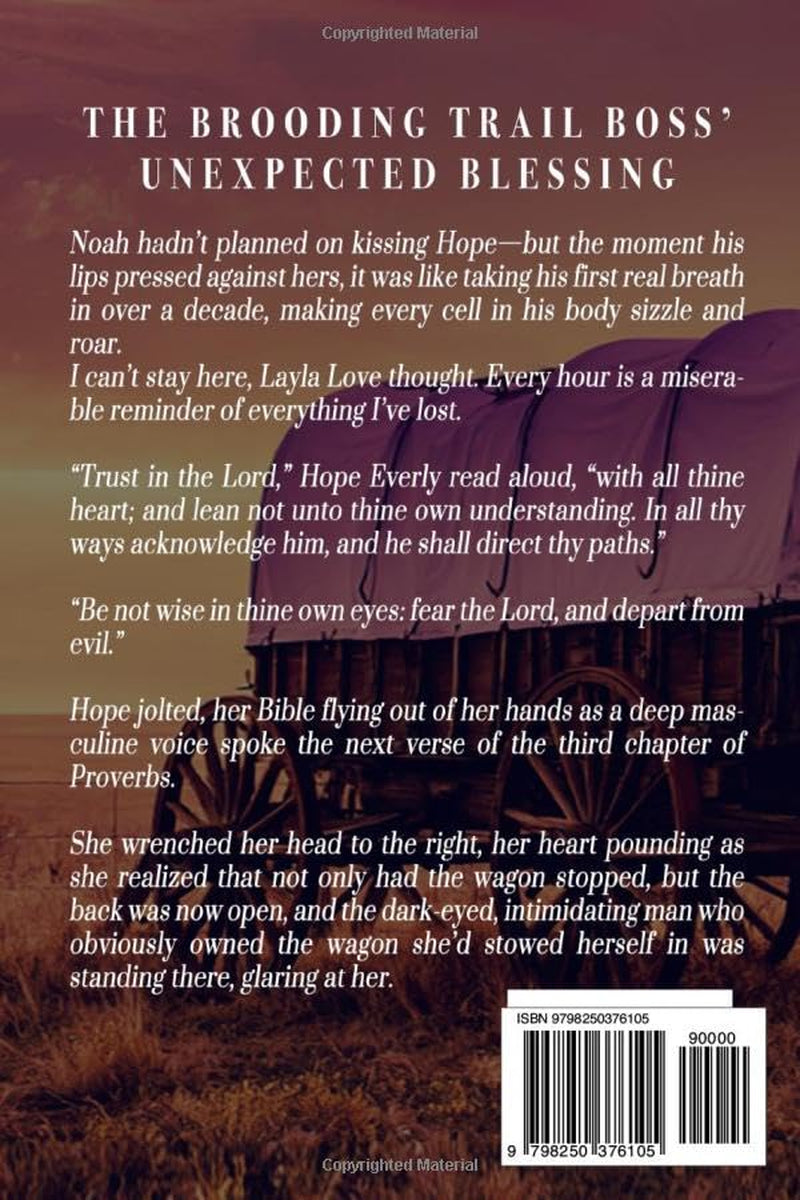 The Brooding Trail Boss' Unexpected Blessing: A Christian Historical Romance Book
