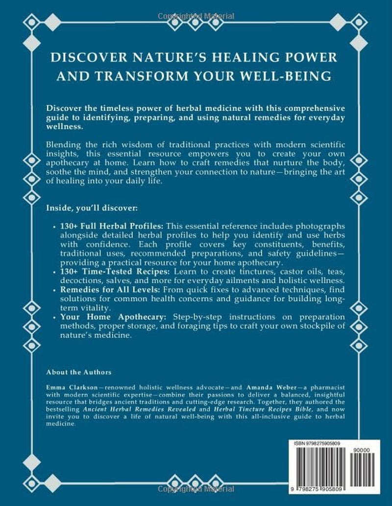 The Apothecary Collection of Home Remedies: The Complete Family Handbook of Herbal Remedies and Powerful Blends for Common Ailments and Everyday Wellness (Herbal Wisdom & Natural Healing Library)