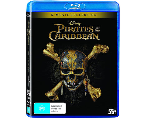 Pirates Of The Caribbean: 5 Movie Collection