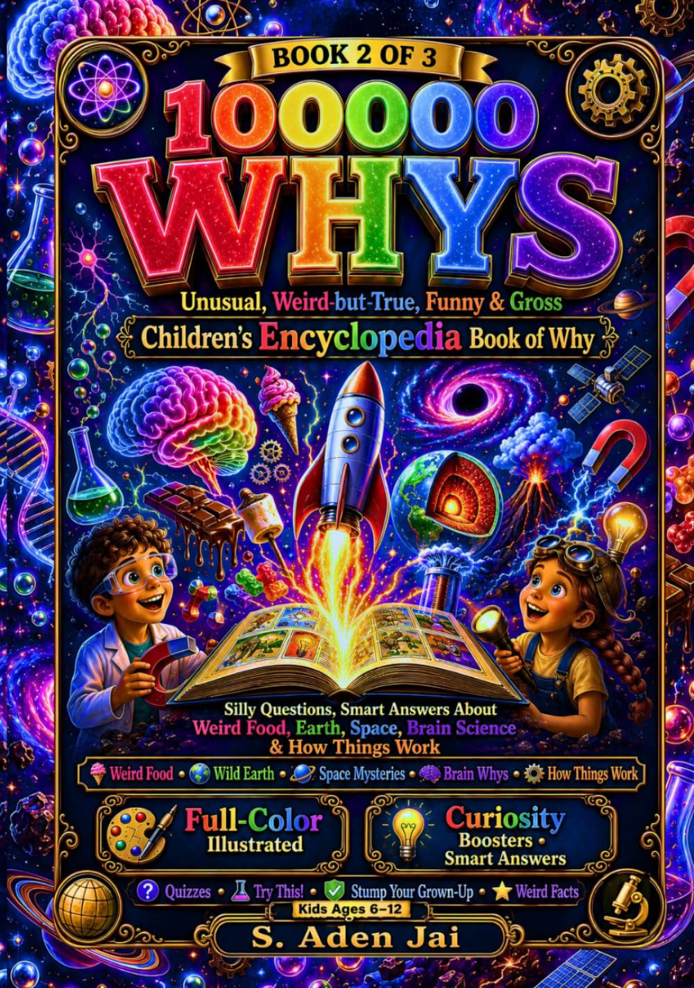 100000 Whys: Unusual, Weird-but-True, Funny & Gross Children’s Encyclopedia Book of Why: Book 2 of 3 Silly Questions, Smart Answers About Weird Food, ... WHYS Full-Color Encyclopedia Collection)
