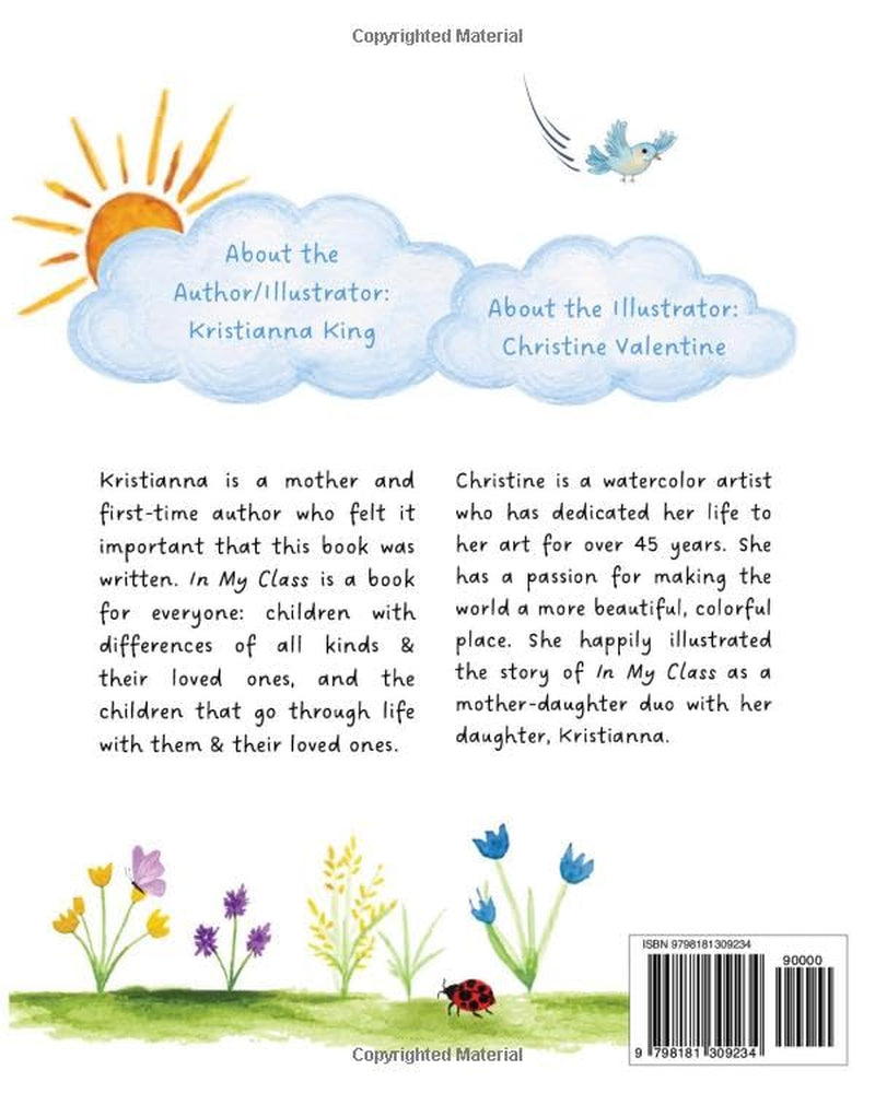 In My Class: A book on including friends with medical and developmental differences.
