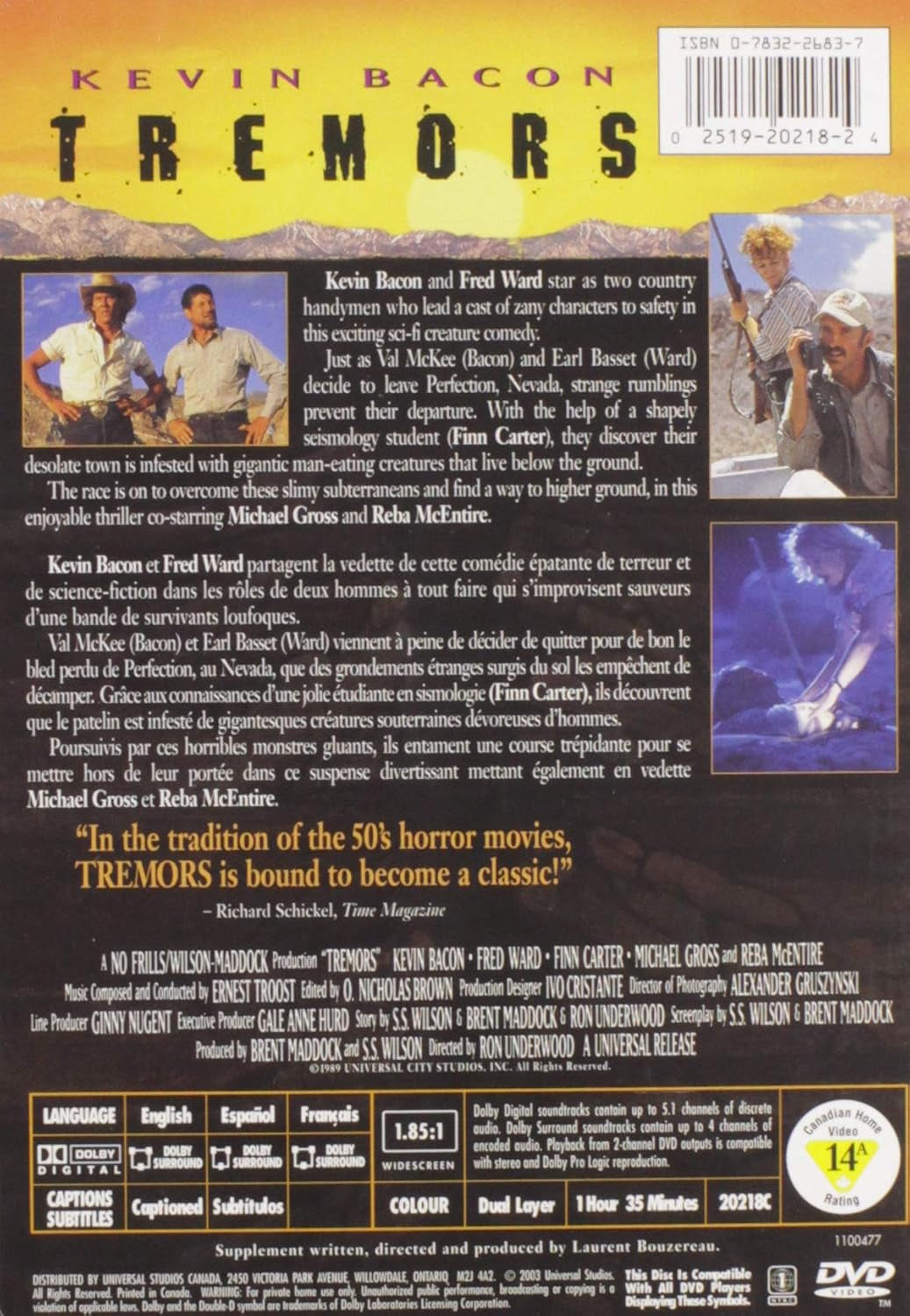 Tremors - Collector's Edition [DVD]
