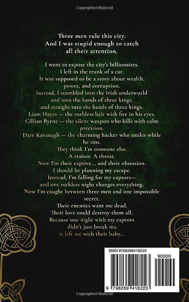 Three Irish Kings: A Why Choose Mafia Romance (Their Mafia Queen: A Reverse Harem Mafia Series)