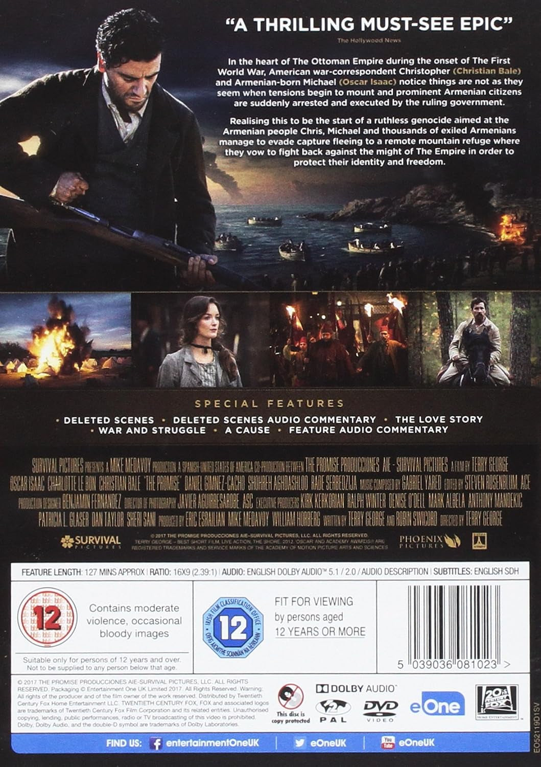 The Promise [DVD] [2017]