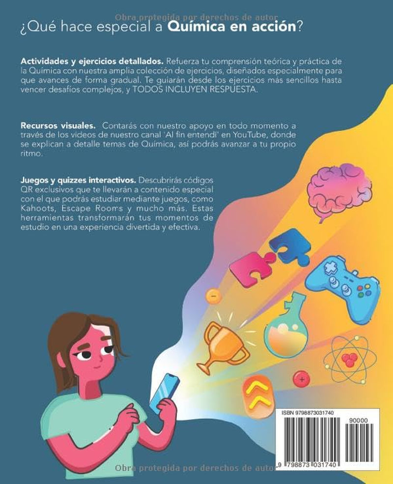 Química en acción: guía práctica para superar tu examen de admisión a la universidad (Spanish Edition)