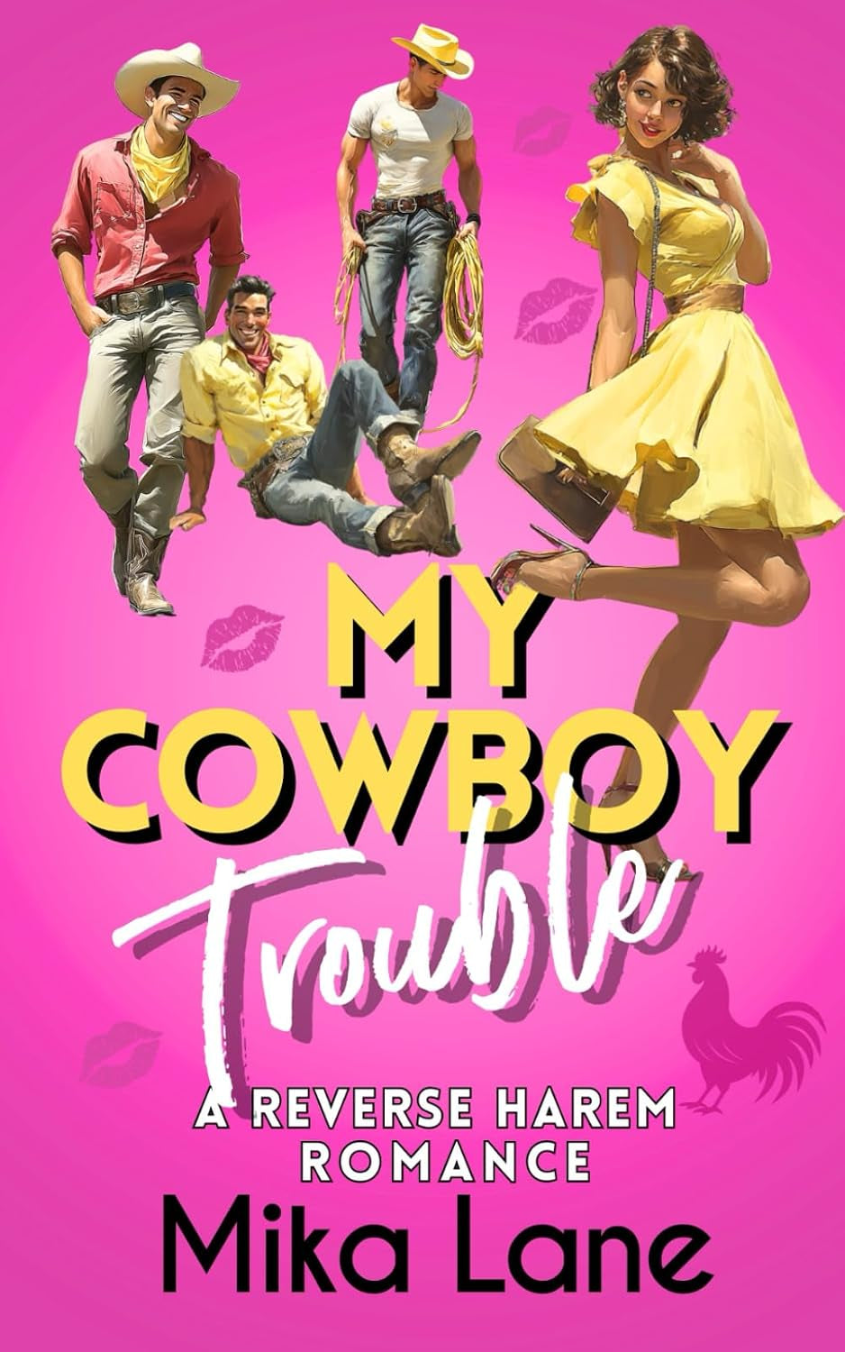My Cowboy Trouble: A Reverse Harem Romance (The Reverse Harem Cowboy Stories)