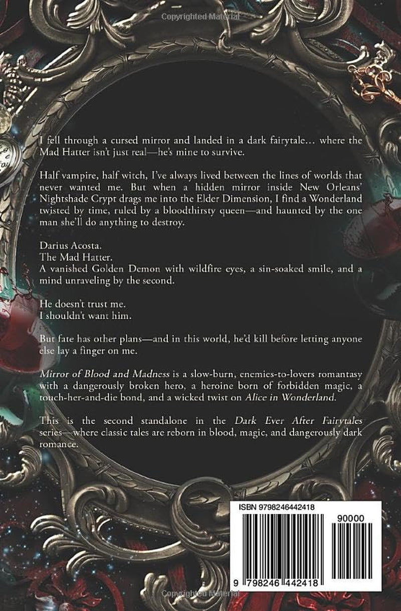 The Mirror of Blood and Madness: Alice and Wonderland Retelling (Dark Ever After Fairytales)