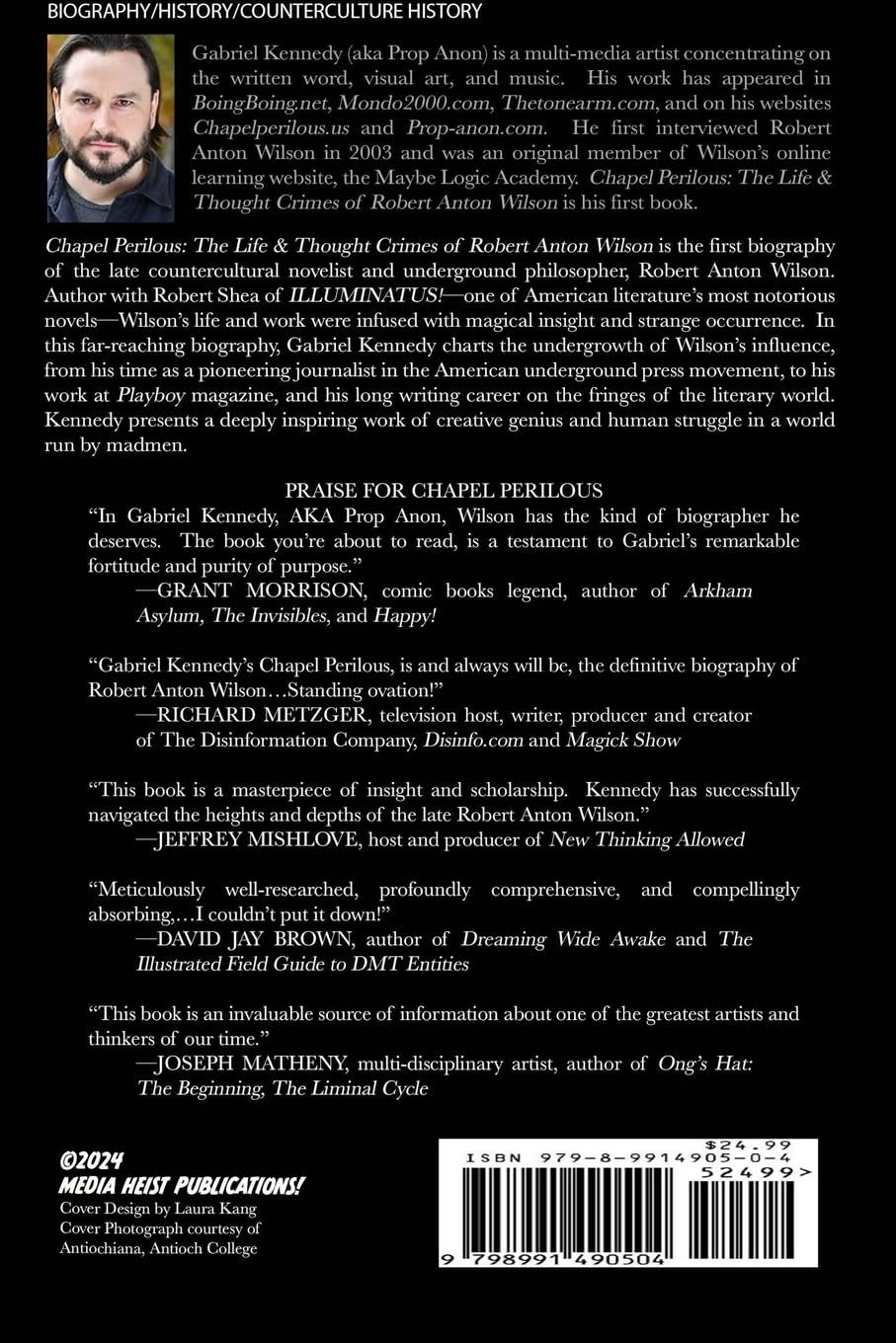 Chapel Perilous: The Life & Thought Crimes of Robert Anton Wilson